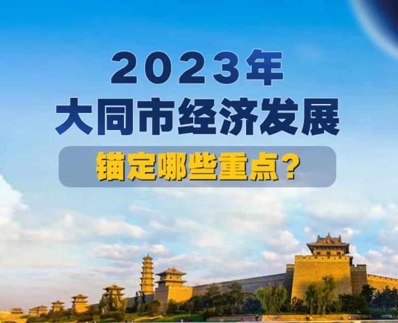 2023年，大同市經(jīng)濟(jì)發(fā)展錨定哪些重點(diǎn)？