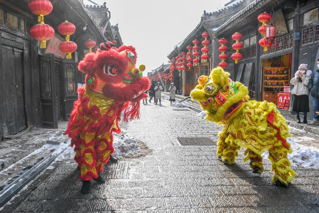 新華"晉"行時丨感受黃土高原的年味 記錄三晉大地上的守護